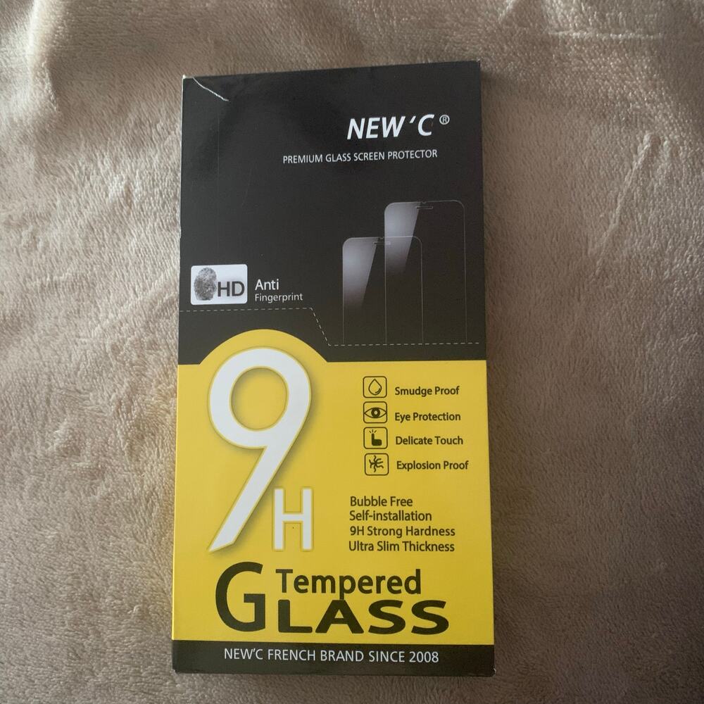 New’C Tempered Glass Screen Protectors 3-Pack iPhone 12 Pro Max